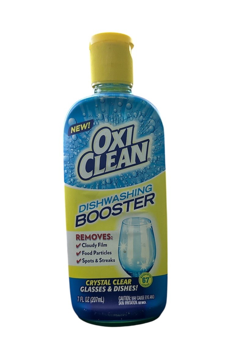 Oxi Clean Triple Action Booster Crystal Clear Glasses & Dishes 67 Loads 7 Fl Oz gallery