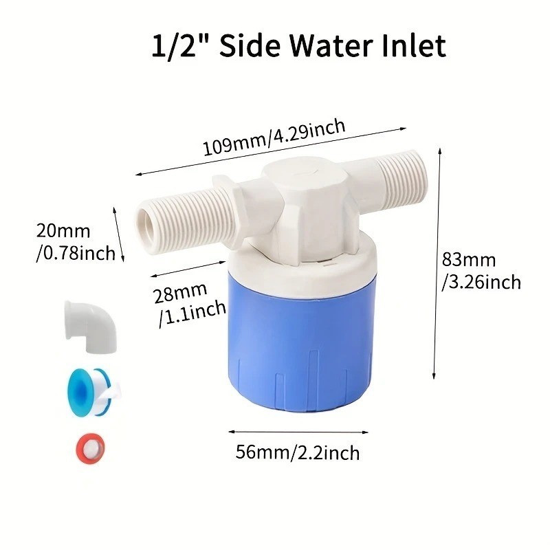 Automatic Water Level Control Float Valve Water Tank Shutoff gallery