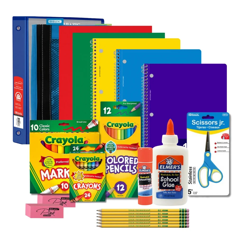 Back to School Supply Box Grades K-5 - School Supply Kit Back to School 1 Box 1 gallery