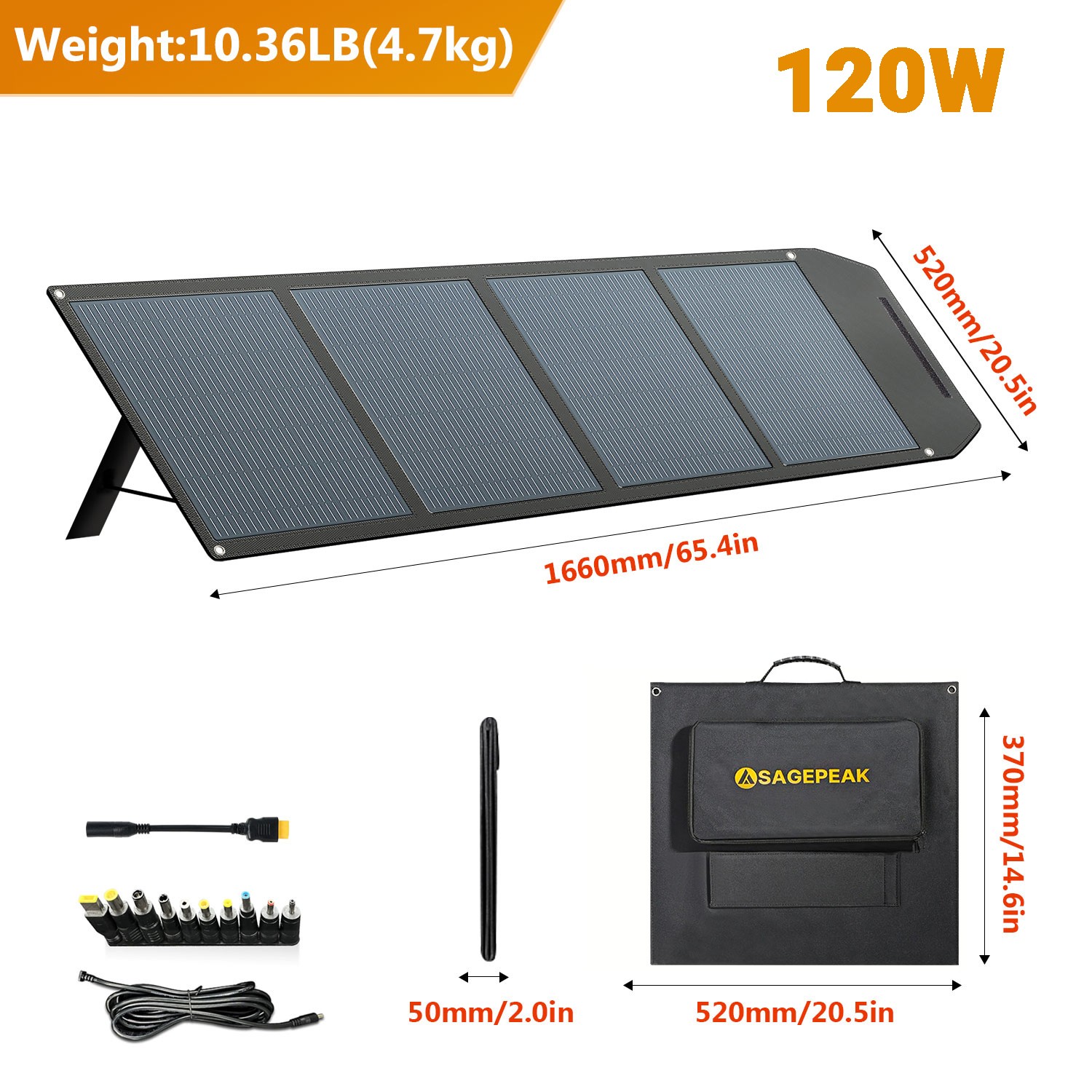400W 300W 200W Foldable Portable Solar Panel for Power Station Outdoor Camping gallery