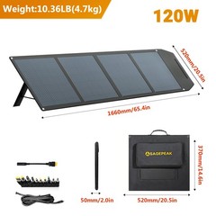 400W 300W 200W Foldable Portable Solar Panel for Power Station Outdoor Camping