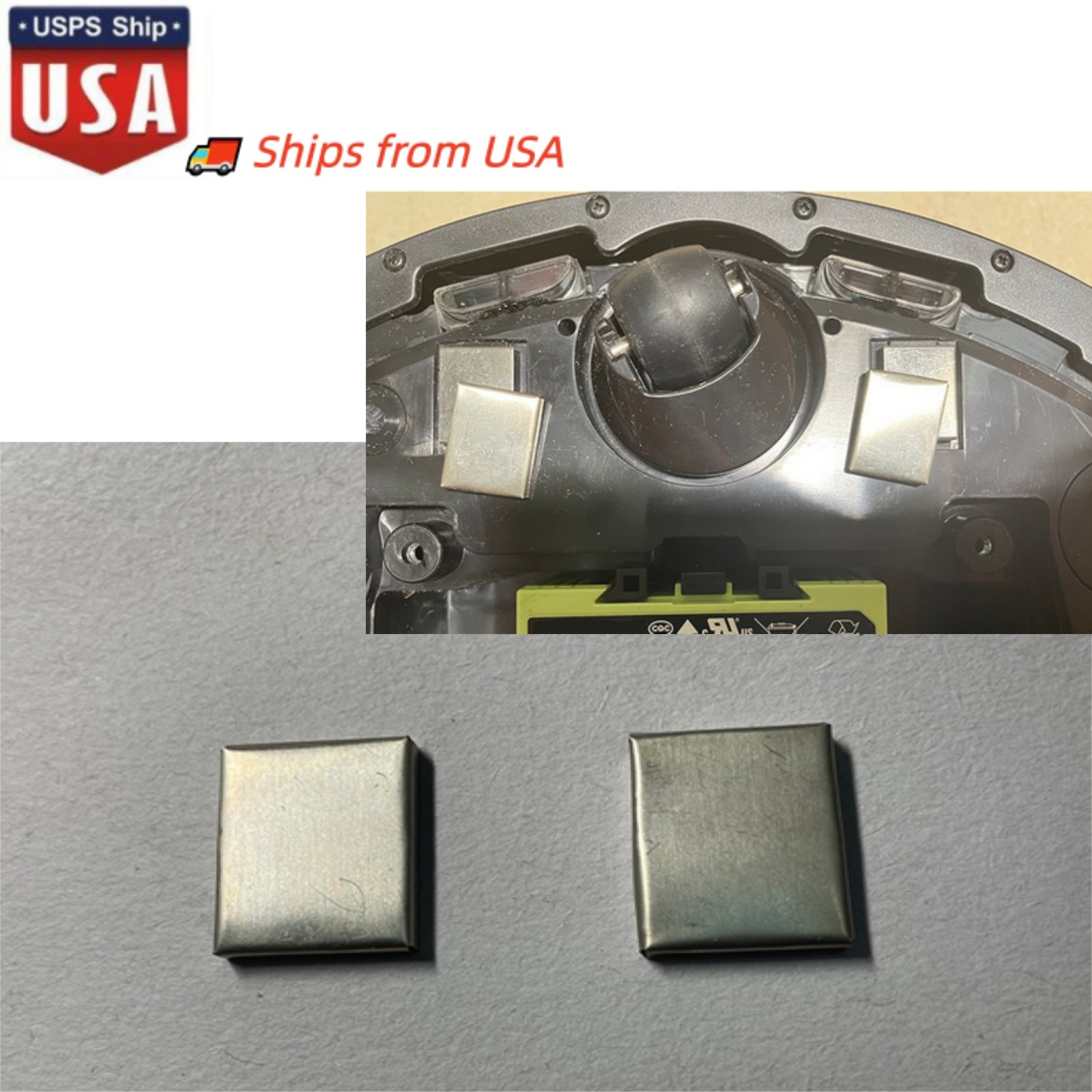 Robot Body Charging Contact Pads For IROBOT 500/600/700/800/900/E- i- j- Series gallery