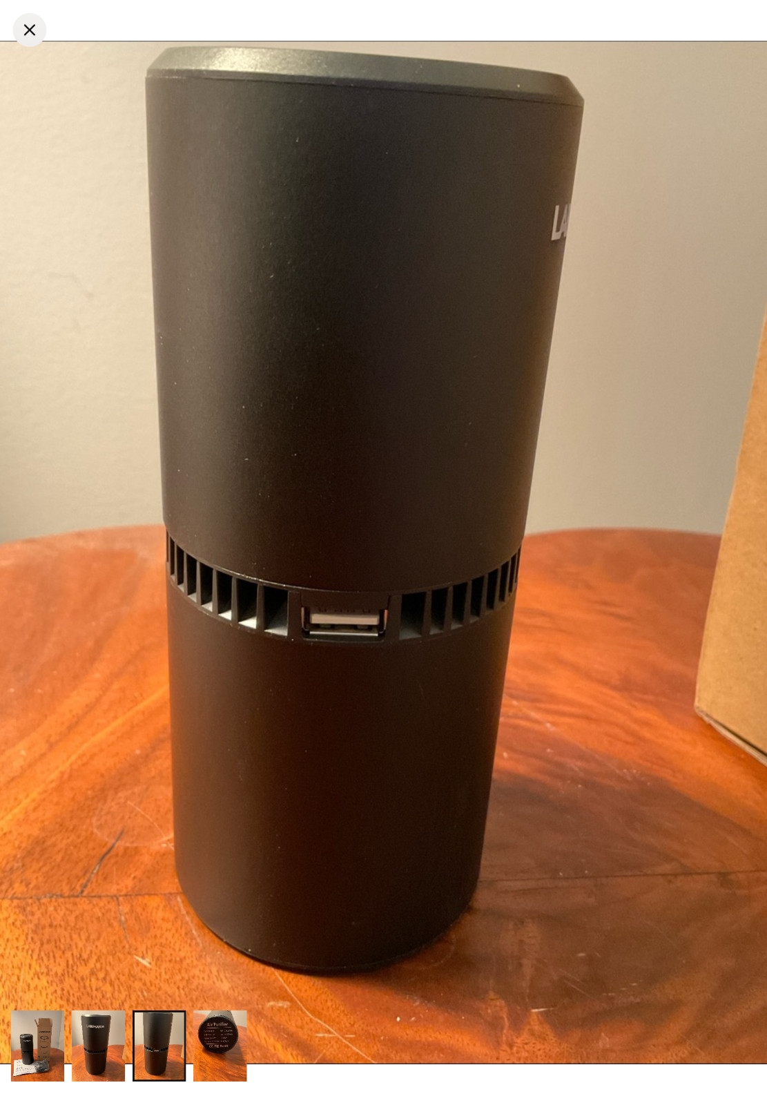 NEW IN BOX Labcharge Ionic 1611k Air Purifier gallery