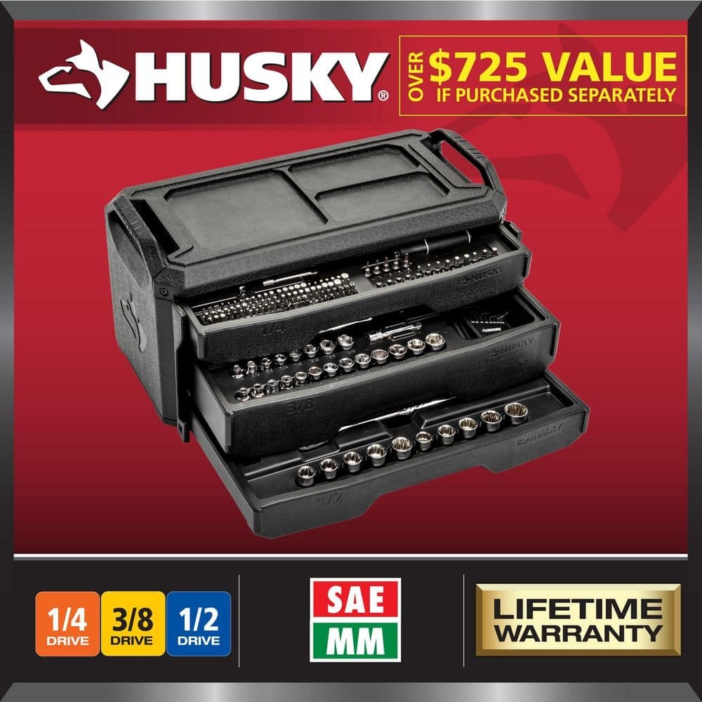 Husky Mechanics Tool Set (280-Piece) gallery