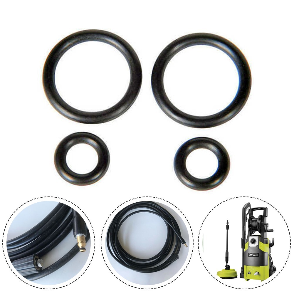 1 Set High-Pressure Water Pipe Sealing Ring O Ring For-Ryobi Pressure Washer gallery