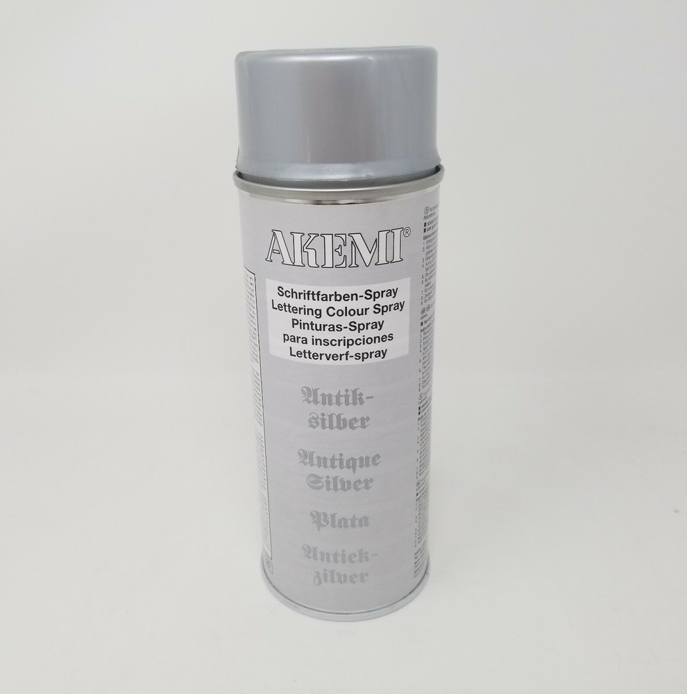 Akemi Lettering Spray - Antique Silver - 400 ml