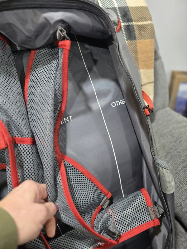 NZO Near Zero 50L Travel Backpack  With Hydration Compartment 4