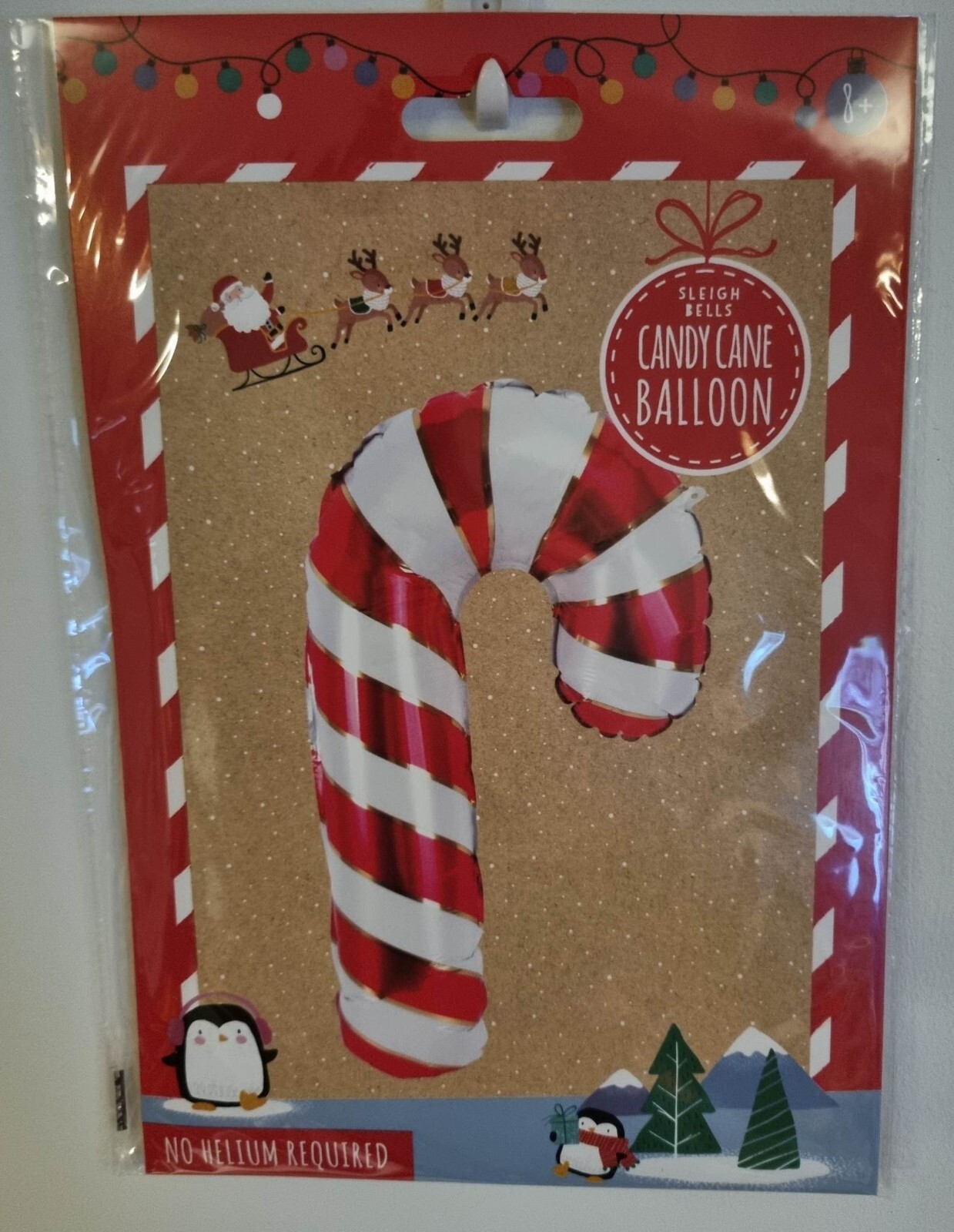 Christmas Character Balloon Santa Candy Cane Foil Xmas Party No Helium Large gallery