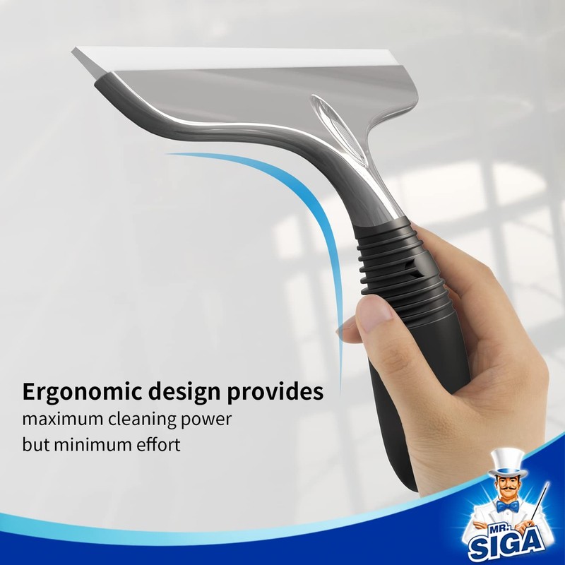 Multi-Purpose Silicon Squeegee for Window, Glass, Shower Door, Car Windshield... gallery