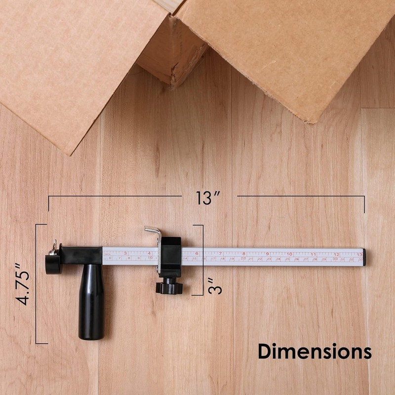 Box Resizer Tool with Scoring Wheel - Cardboard Box reducer to Customize Shippin gallery