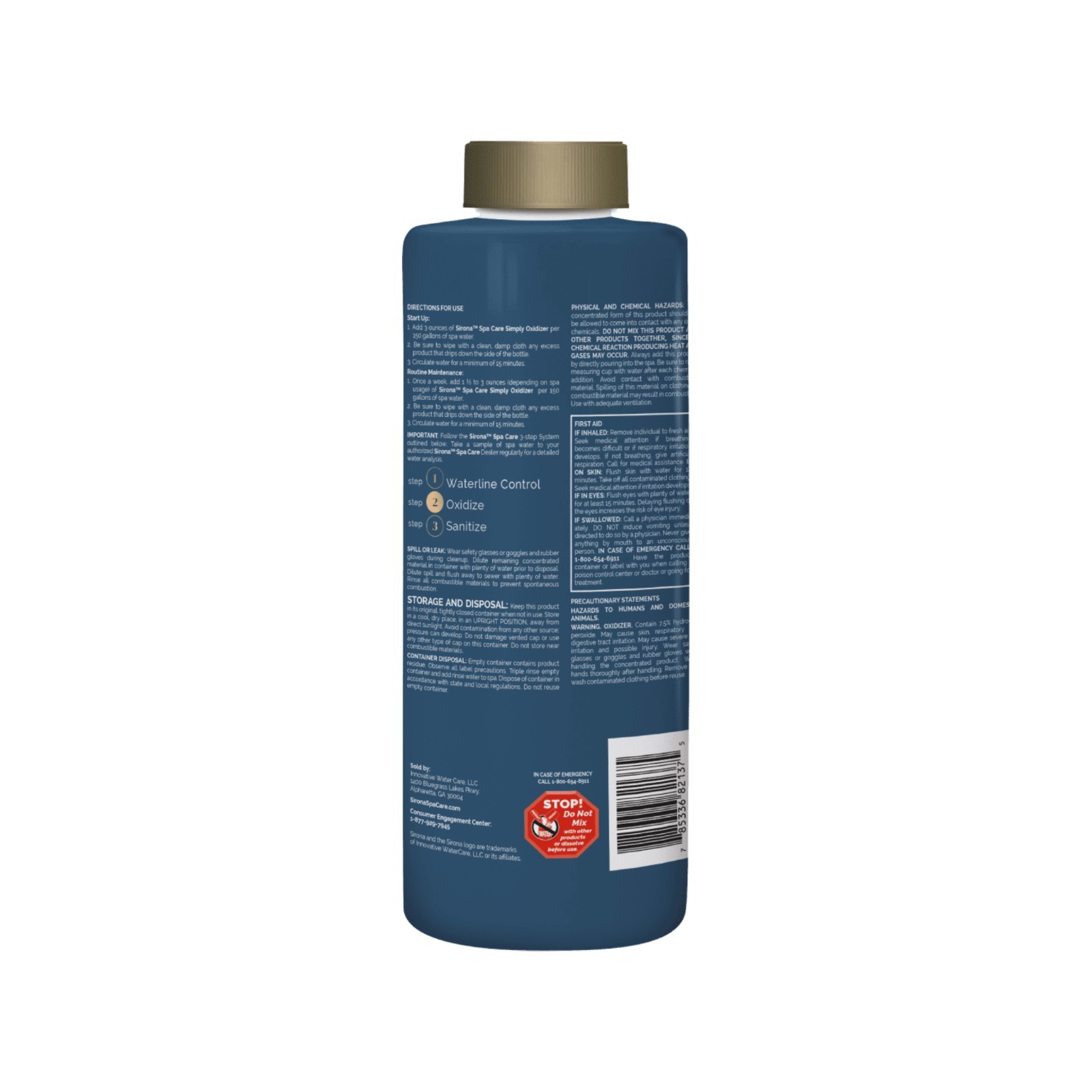 Sirona Spa Care - Oxidizer (32 oz) gallery