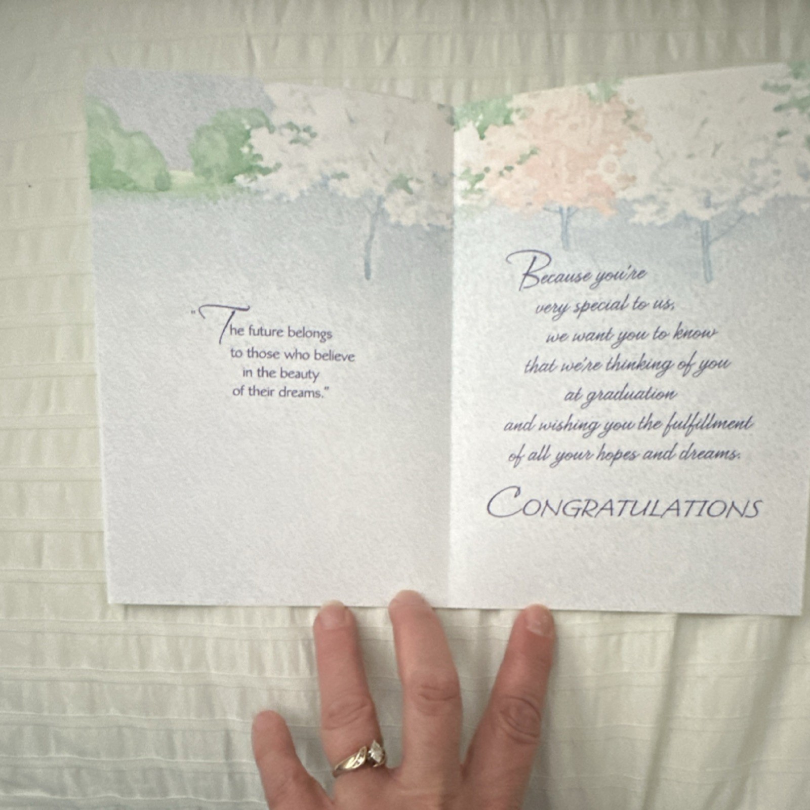 Hallmark Graduation Greeting Card Multicolor Folded Including Envelope gallery