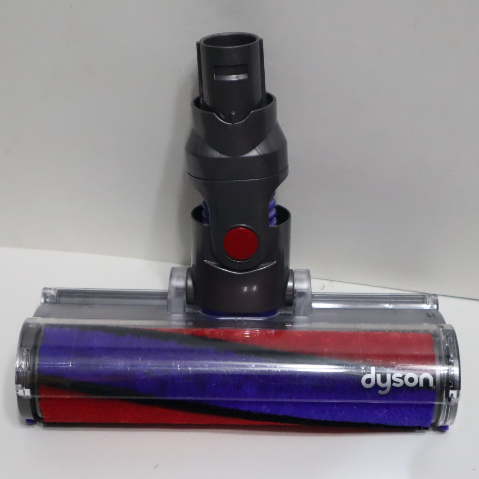 Dyson Cyclone V10 Absolute Fluffy Red And Purple Soft Roller Cleaner Head gallery