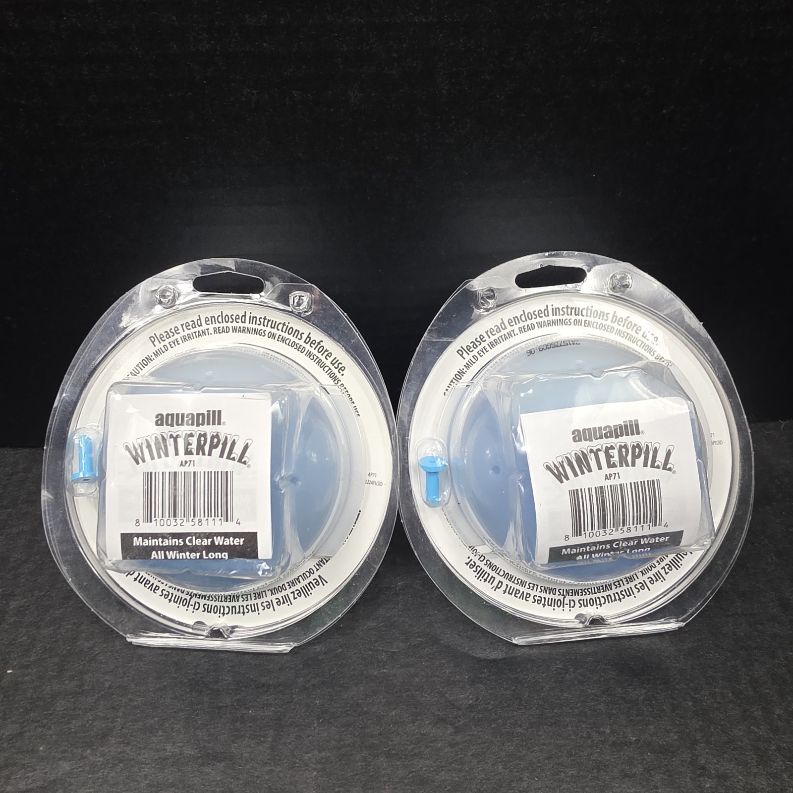 AquaPill WinterPill 2-Pack, All-In-One Pool Winterizer Ball, AP71, 30K Gal, New! gallery