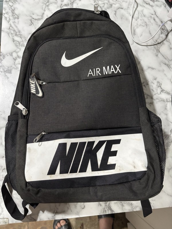 Black and White Backpack Nike Air Max Backpack 4