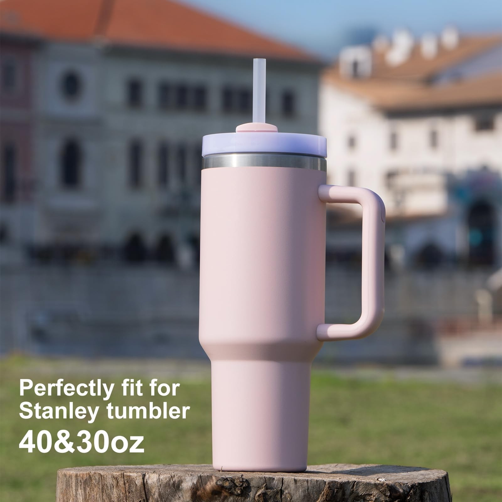 6 Pcs Replacement Straw for Stanley Adventure Quencher 40 oz 30 oz Cup Tumbler,S gallery