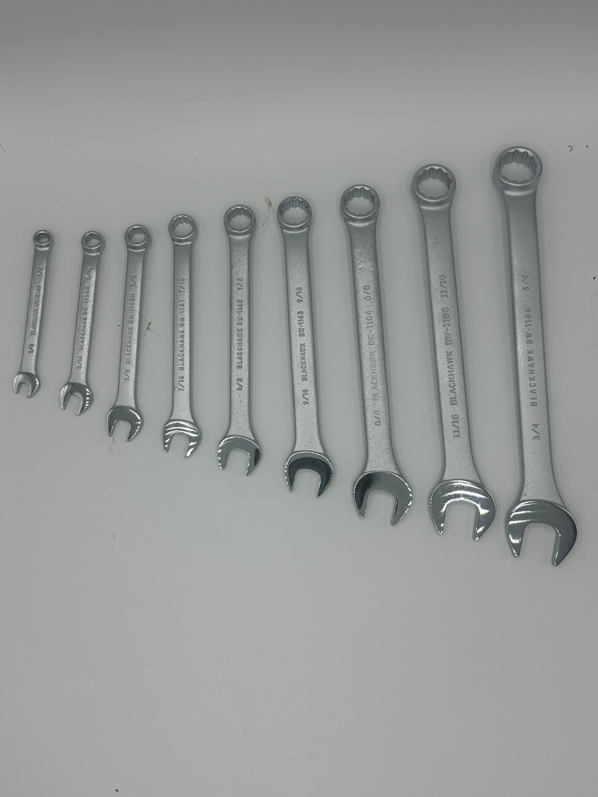 9 Piece Blackhawk Combination Wrench Set BW28 gallery