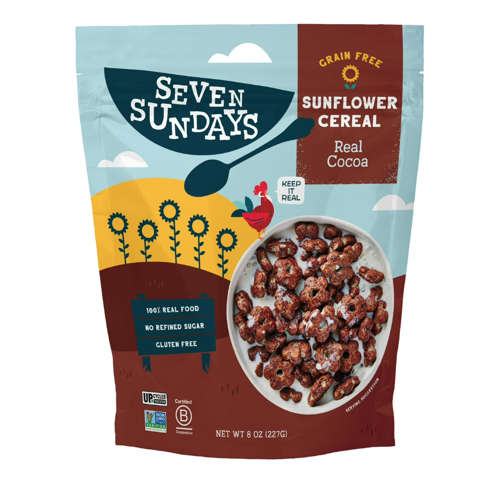 Seven Sundays Real Cocoa Breakfast Cereal, Gluten-Free, Grain-Free, Crisp Textur gallery