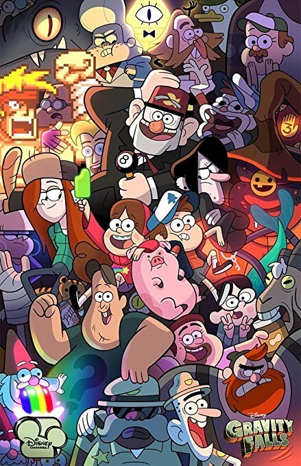 Gravity Falls Poster No Frame, Movie Poster - 2025 Movie Poster Wall Decor gallery