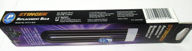 Stinger P Replacement 8" Black Light Bulb 15W Bug Zapper B1515-BLN *NEW* gallery
