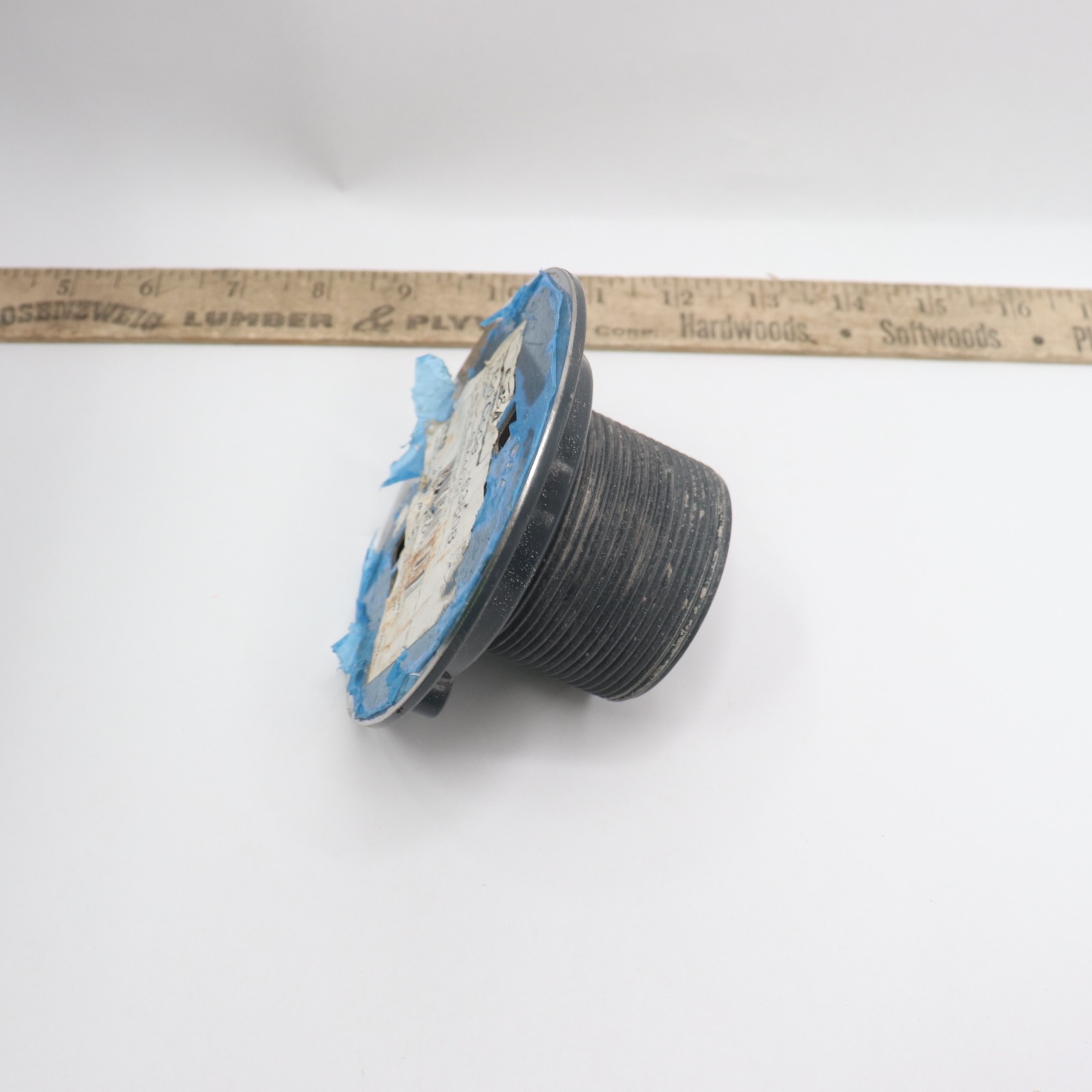 AB&A Shower Drain Low Profile Stainless Steel PVC 2" x 3" ABA44701 - Dirty gallery