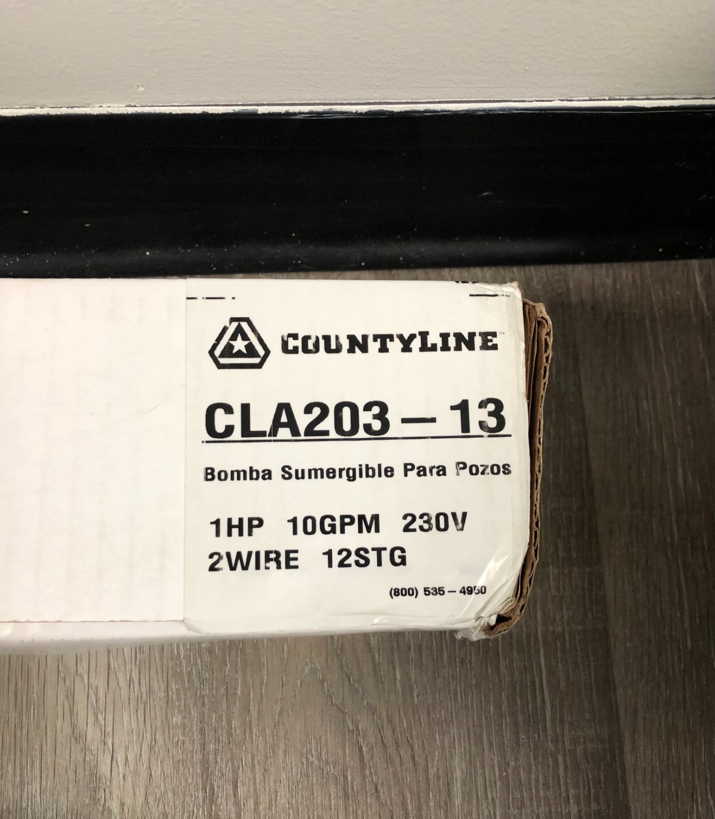 Countyline Submersible 4" WELL PUMP 1 HP 10 GPM CLA203-13 2 WIRE 230V NEW!!! gallery