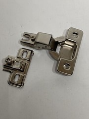 Face Frame Concealed Cabinet Hinge – 1/2 Overlay – 100 Deg – No Dowel – 2 Pack