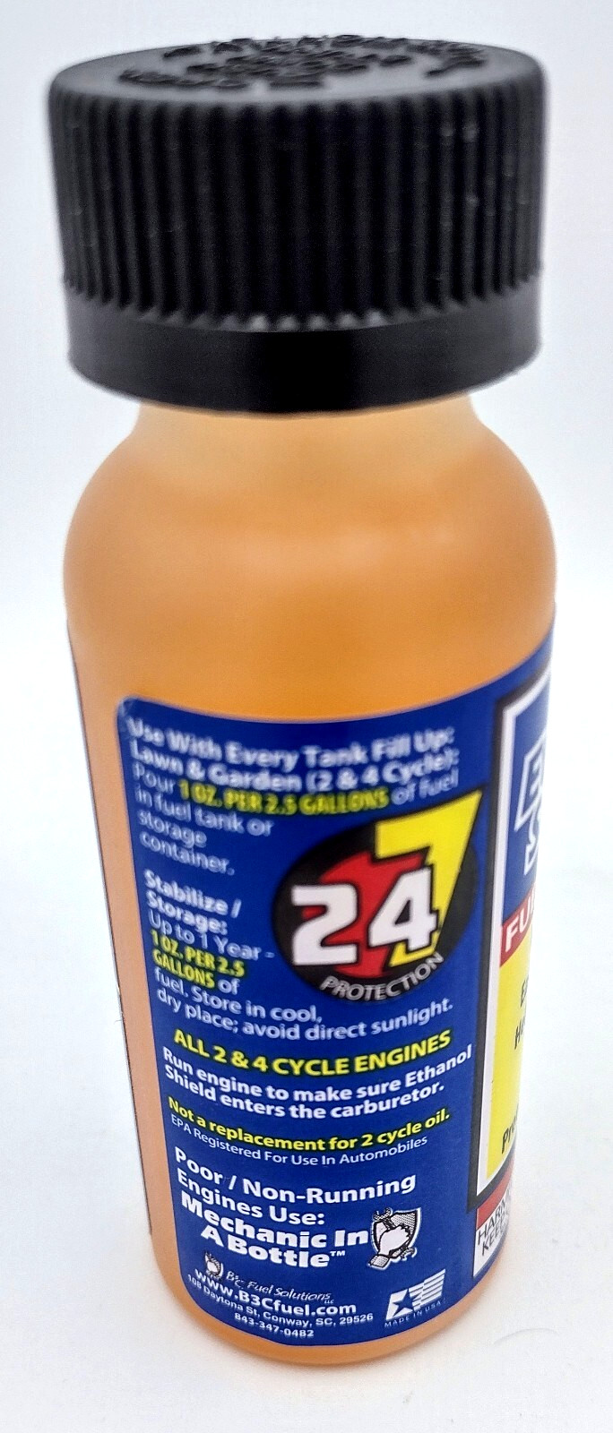 Ethanol Shield Fuel Stabilizer 2 ounces Boosts Octane Use in 2 & 4 Cycle Engines gallery