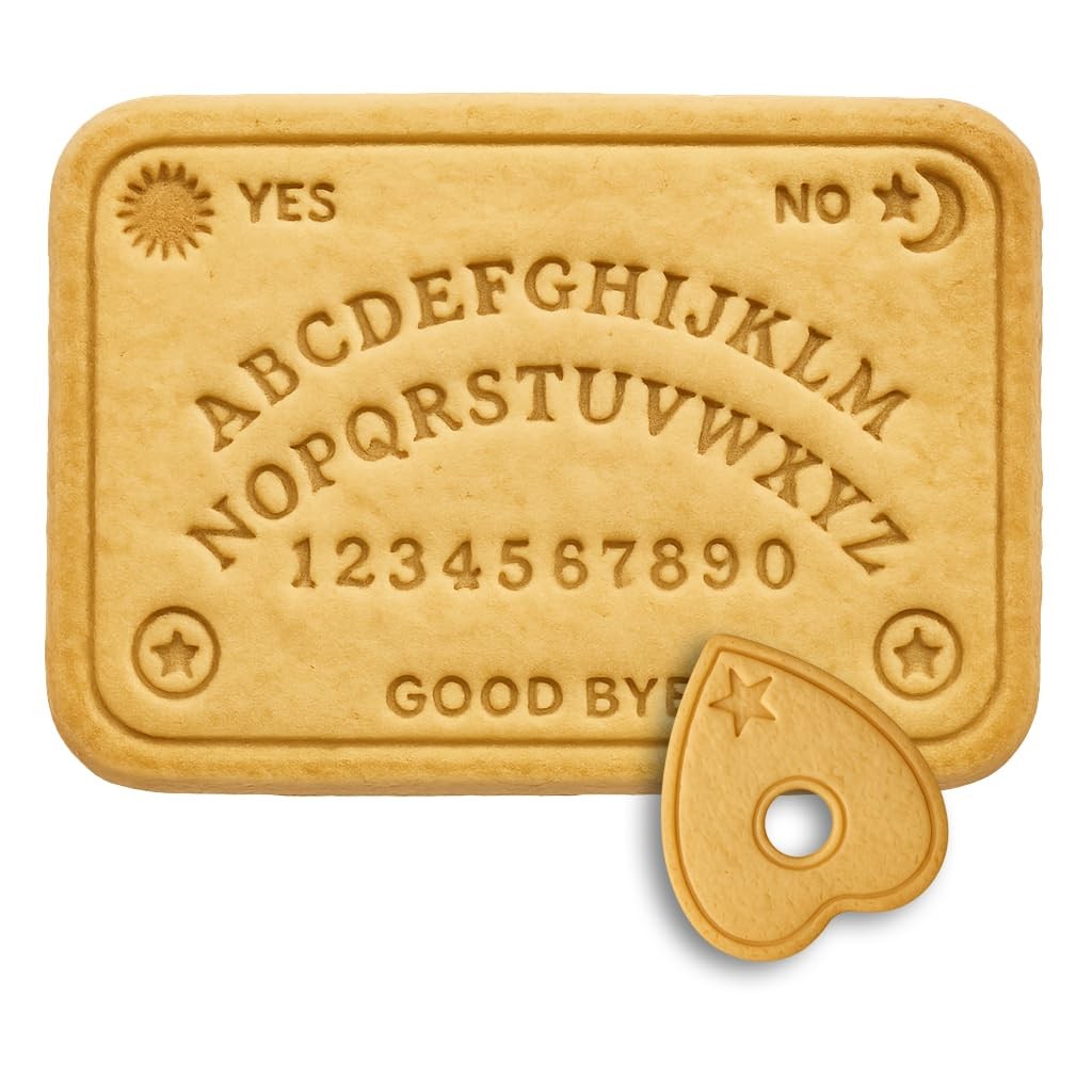 Large Size Oracle Spiritual Board & Planchette Set Cookie Cutter & Stamp Clay gallery