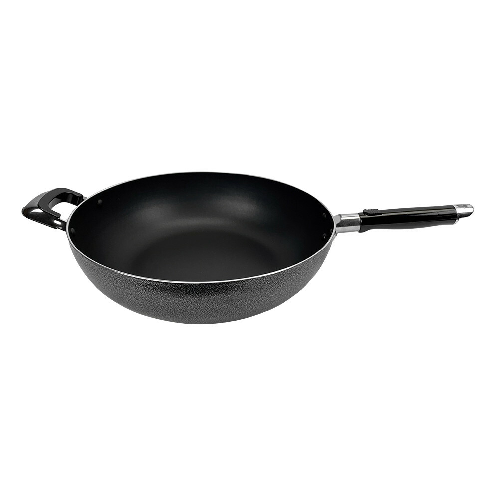 12''(30cm) Non-Stick Coating Wok Pan Side Handle Cooking Pot Cookware Kitchen gallery