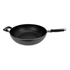 12”(30cm) Non-Stick Coating Wok Pan Side Handle Cooking Pot Cookware Kitchen