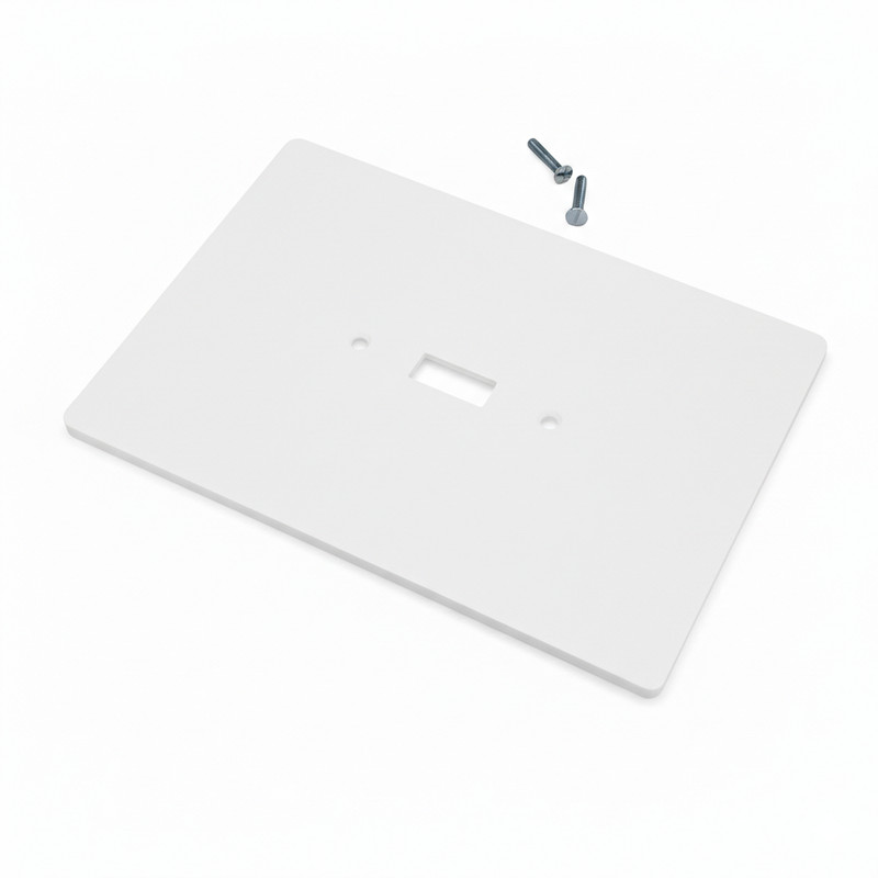 Oversize Toggle Light Switch Cover Wall Plate 5x7 Jumbo White 1-Gang USA Made gallery