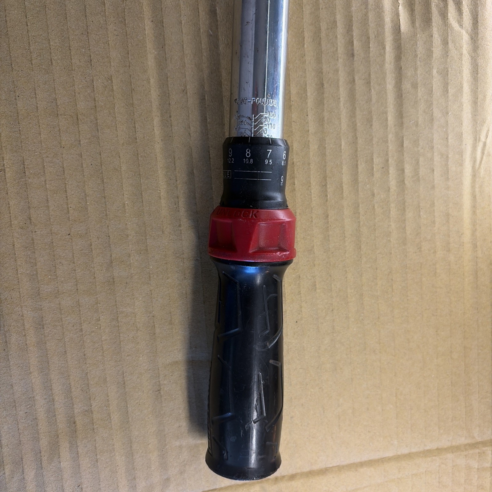 CRAFTSMAN 931425 1/2" DRIVE MICROTORK TORQUE WRENCH 20-150 Feet POUNDS 31425 gallery