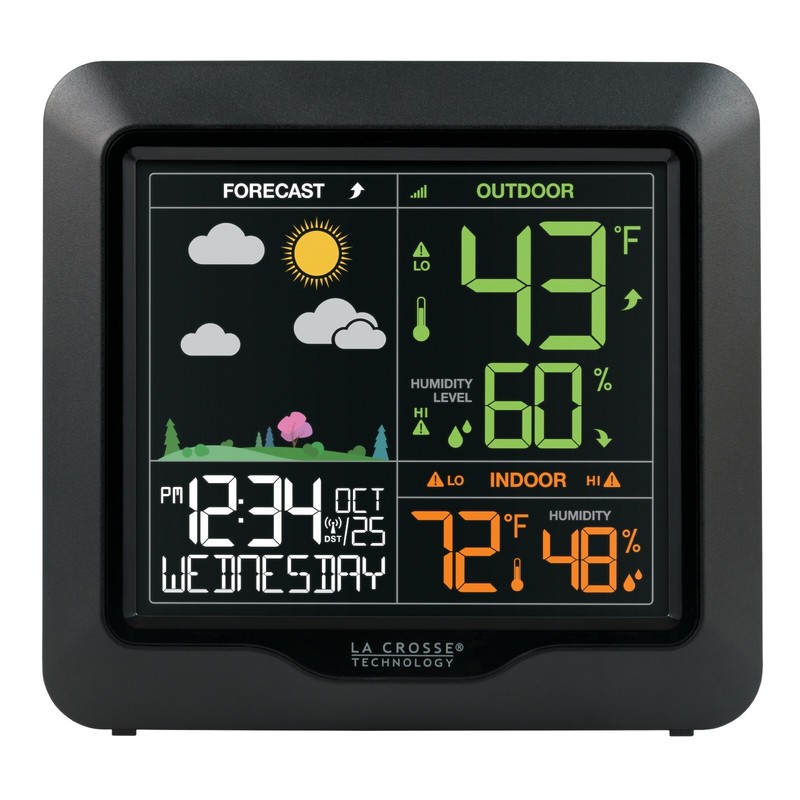 S85814 La Crosse Technology Wireless Color Weather Station with TX141TH-BV3 gallery