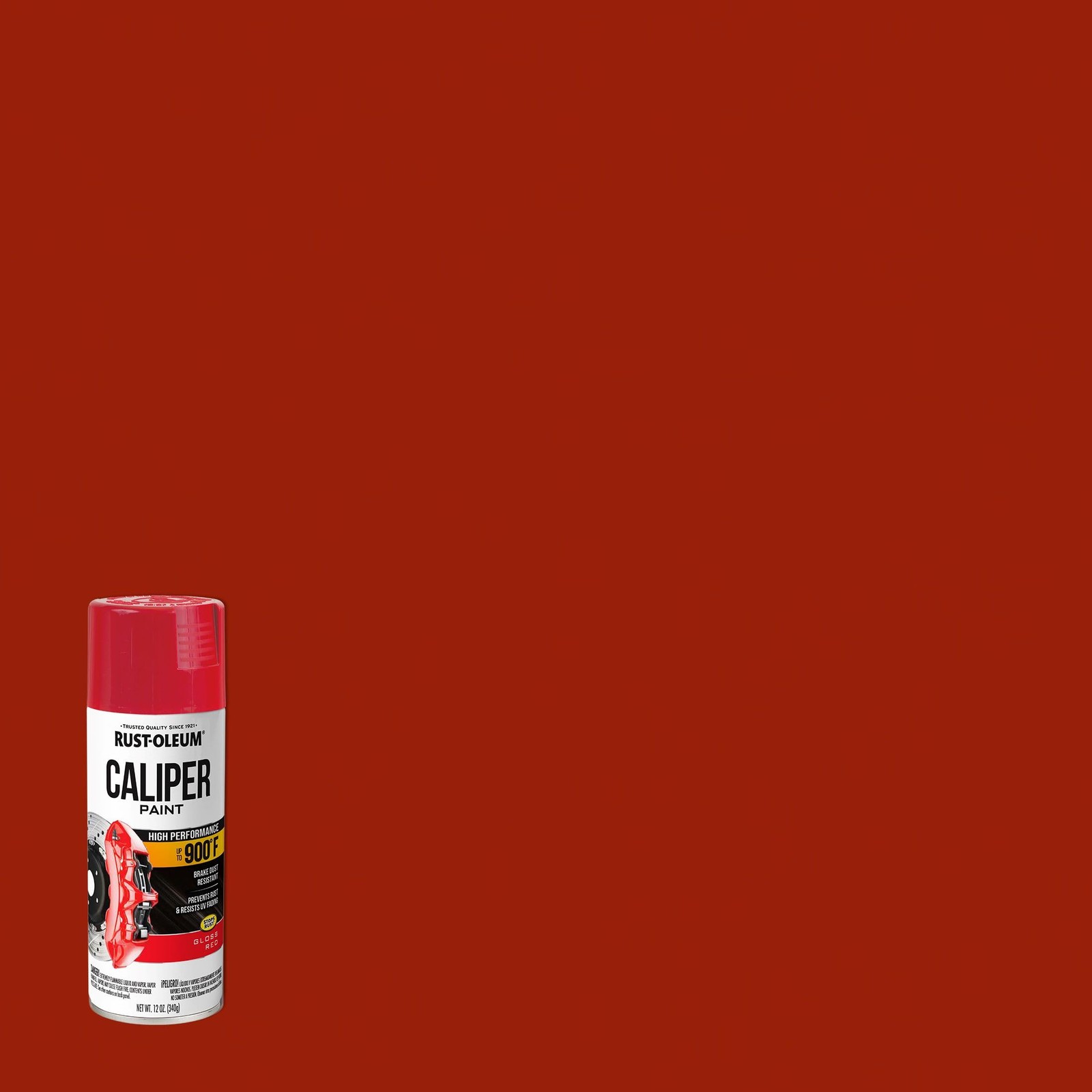 12Oz Red Caliper Paint High Heat Brake Dust Resistant Any Angle Spray gallery