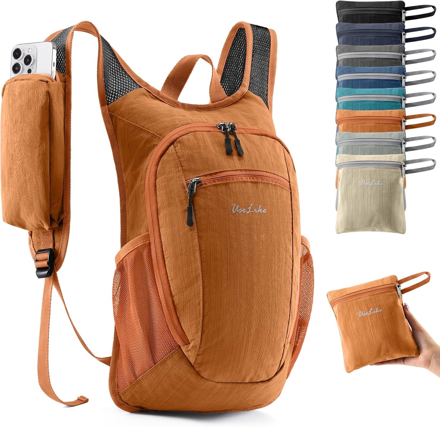 10L Small Hiking Backpack Travel Daypack Lightweight Packable Back Pack for W... 2