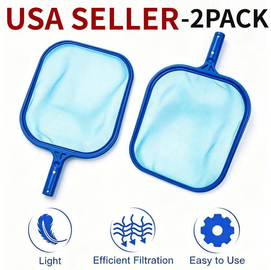 2X Supply Professional Swimming Pool Leaf Skimmer Net - Ultra Fine Mesh Netting gallery