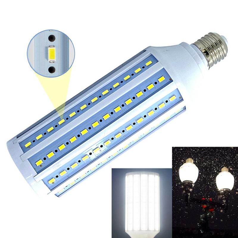 E26 LED Corn Light Bulb 6000K Cool Daylight White Super Bright 50W 60W 450W Eq. gallery
