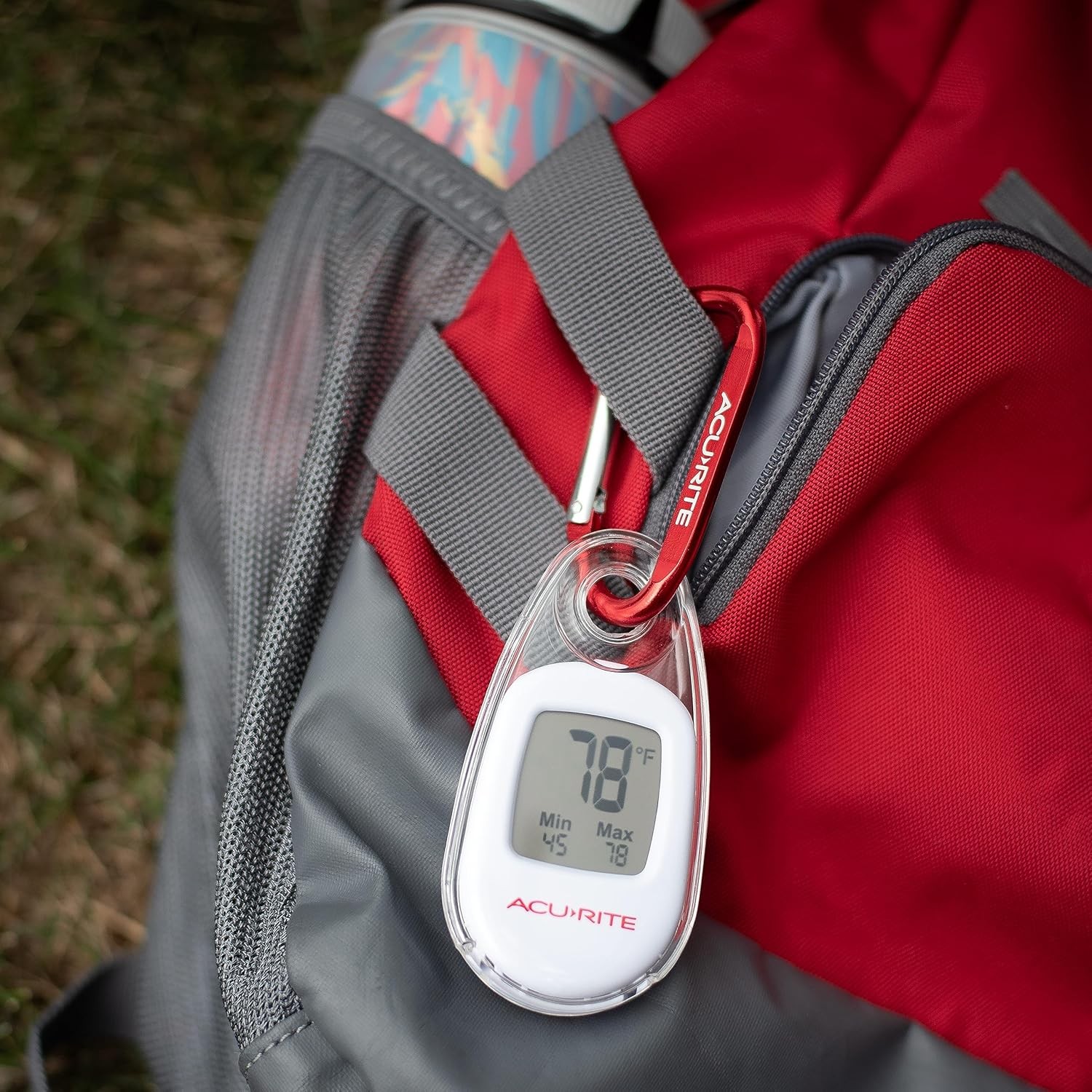 AcuRite Portable Digital Thermometer for Indoor or Outdoor Temperature with gallery