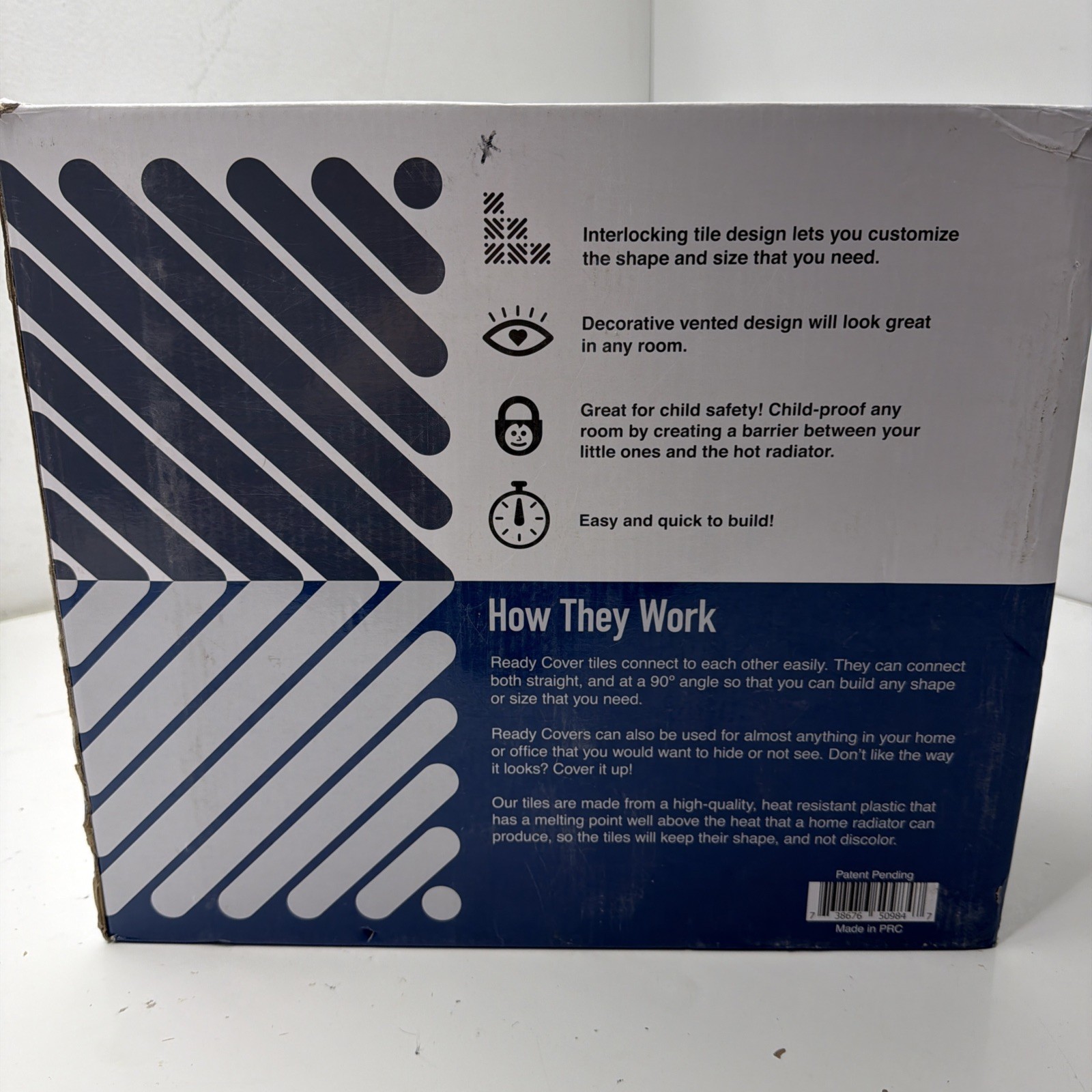 Ready Covers EZ Vented Radiator Protective Heating Connect Cover (50, White) gallery