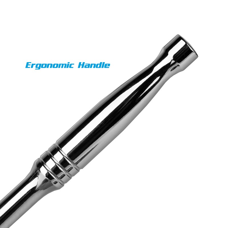 Capri Tools Low Profile Ratchet, True 72-Tooth, 1/4, 3/8, 1/2-in Drive gallery