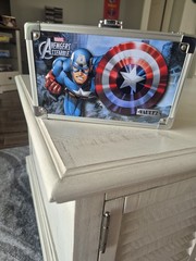 Vaultz Marvel Avengers Assemble Locking Pencil Box NO KEY