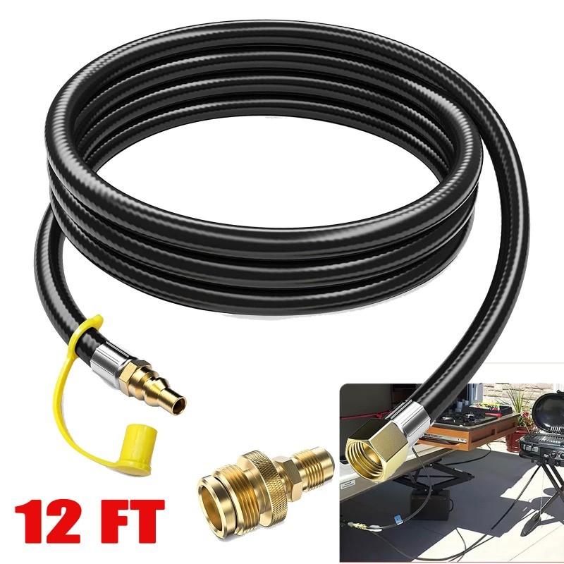 Propane Regulator Adapter Hose Kits for BBQ Grills Camp Stove Propane Regulator gallery