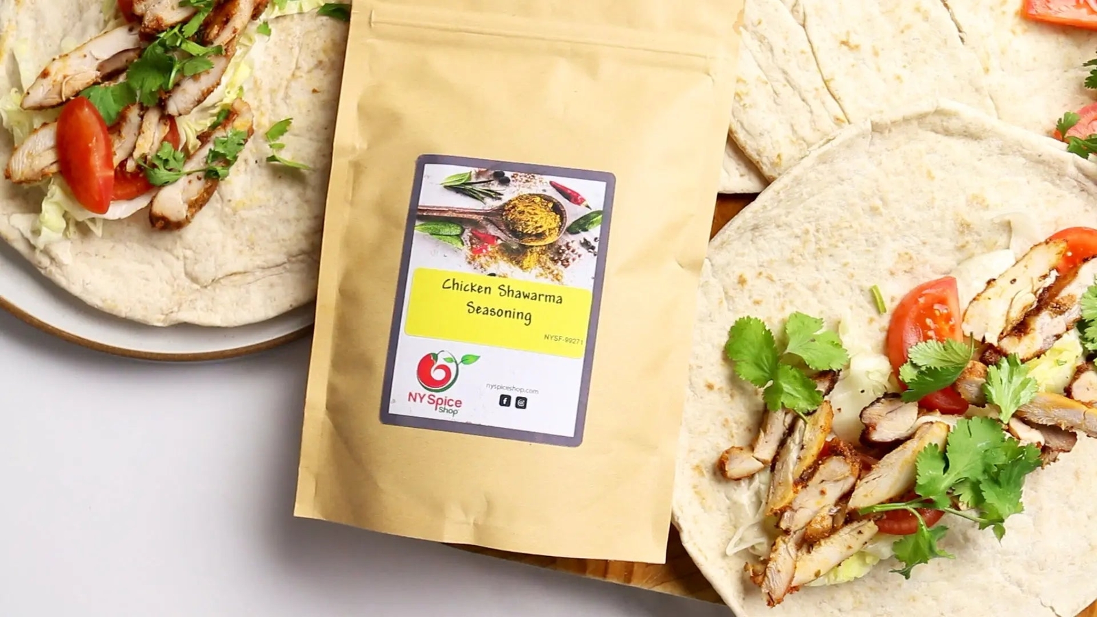 Chicken Shawarma Seasoning Indian Spices Item Weight 8oz-5lb gallery