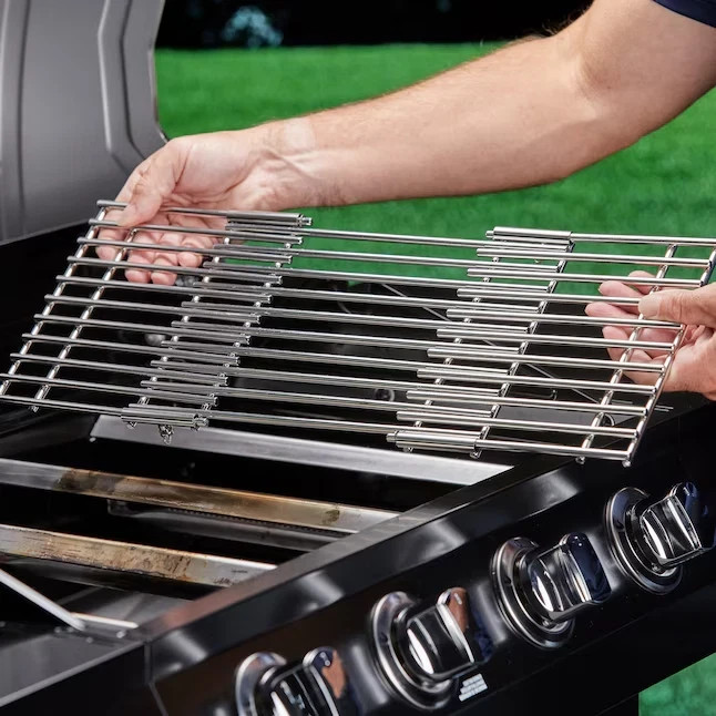 Master Forge 19.5" x 7.75" Expandable Stainless Steel Grilling Grate – Universal gallery