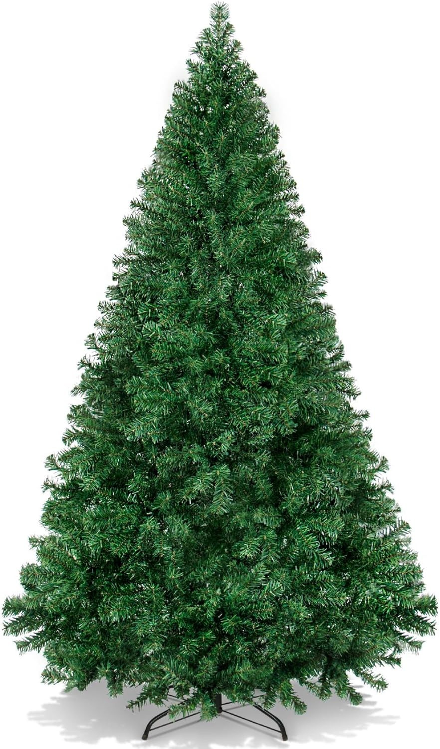 Best Choice Products Artificial Christmas Tree, 6ft Premium Unlit Hinged Design, gallery