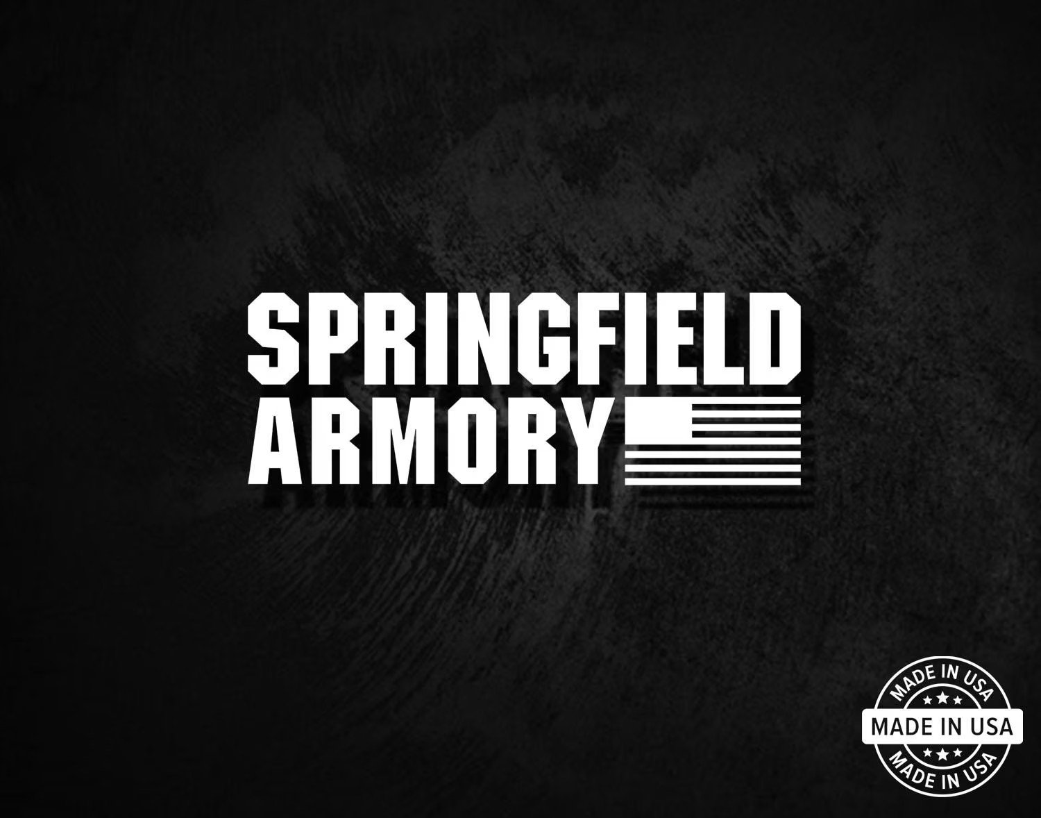 Springfield Armory Decal, Vinyl Die Cut Window Sticker, 100% Made In USA gallery
