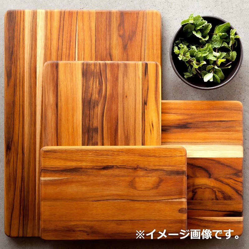 Teakhaus Edge Grain Rectangle Cutting & Se rving Board - 15.75" x 11" x 0.55" gallery