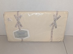 NOS Wamsutta Supercale Plus Double Fitted Sheet Beige 200 Thread Count