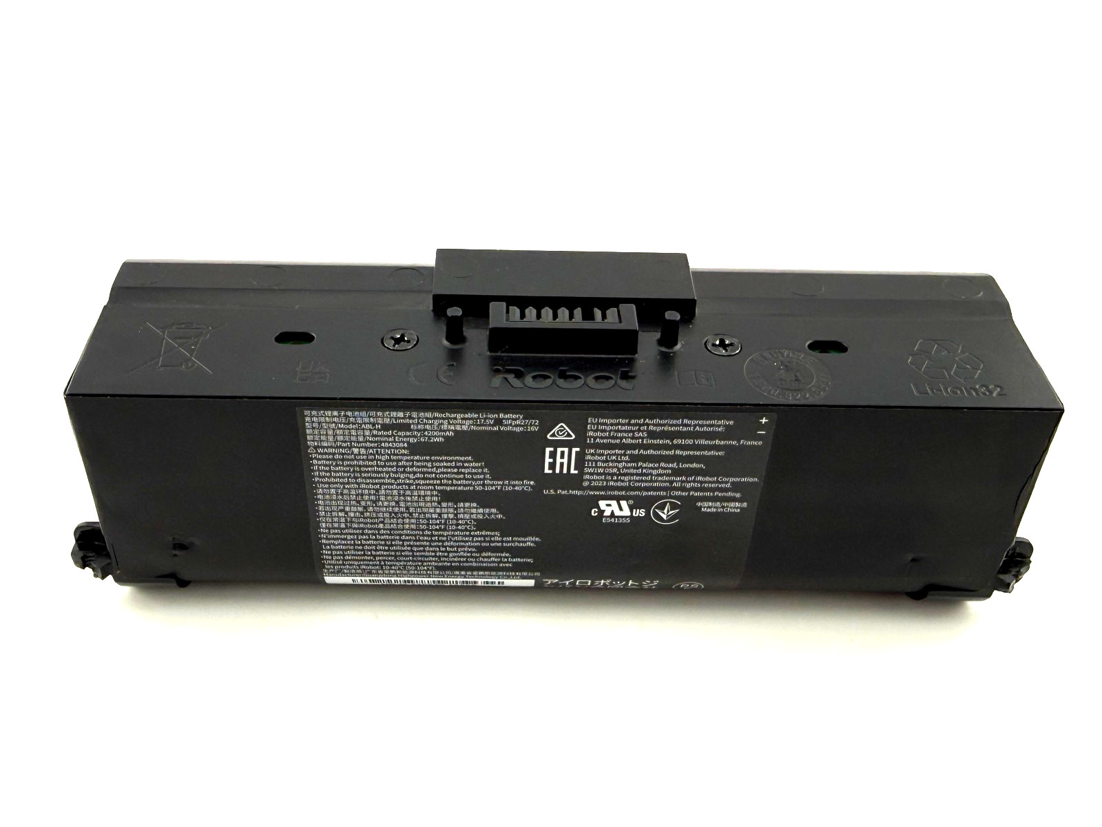 OEM iRobot Roomba Combo j7+, j9+, 10 Max - Rechargeable Li-ion Battery 4200mAh gallery